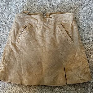 Blank NYC suede miniskirt